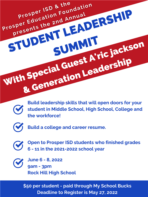 Leadership Summit Flyer - click the PDF Download for full text